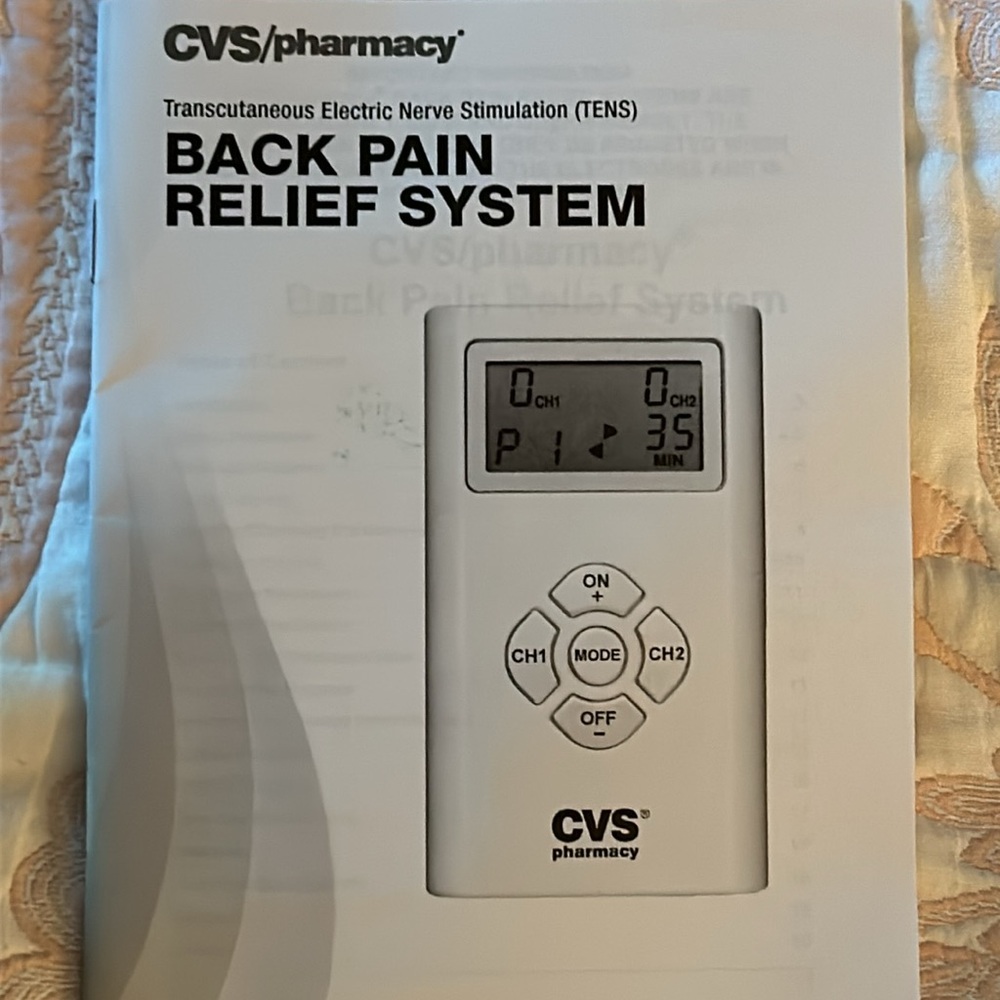CVS BACK PAIN RELIEF SYSTEM